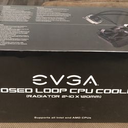 EVGA closed Loop CPU Cooler 240x120mm