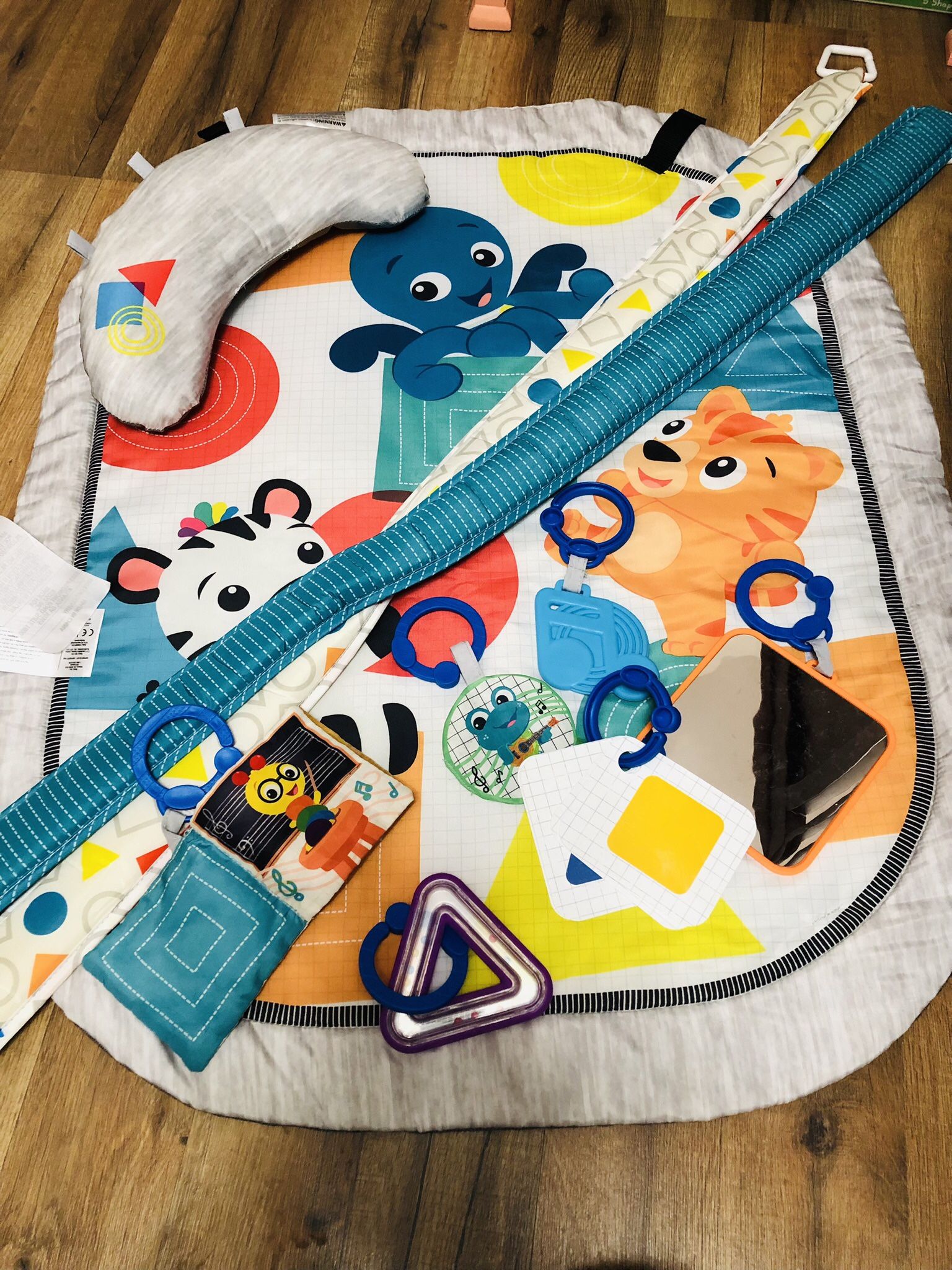Baby Activity Mat, Toys And Rattles