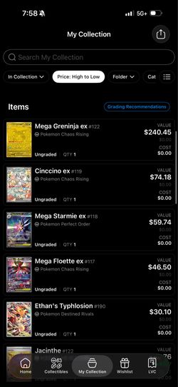 Pokemon cards for sell. Link to list in description