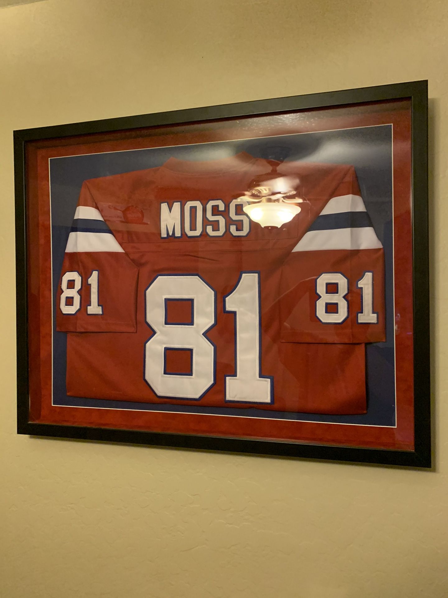 Randy moss throwback patriots jersey $275 obo