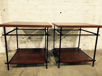Twin end tables