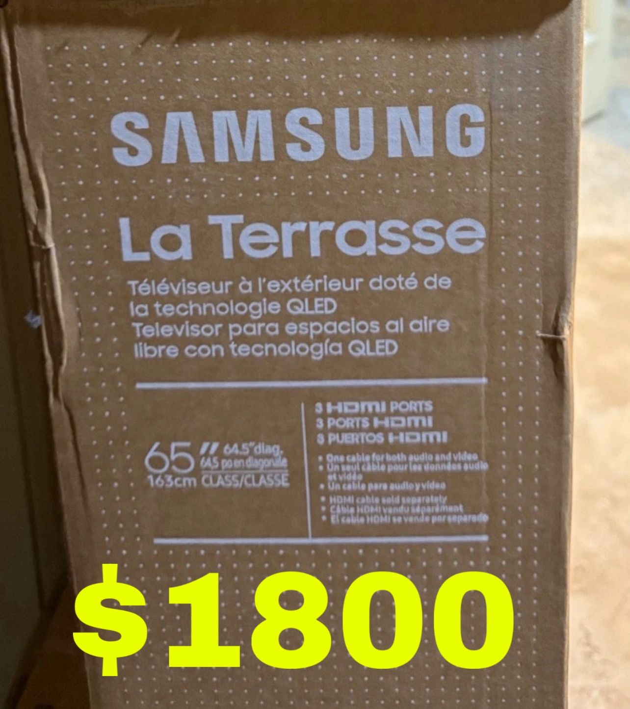 Samsung 65 Terrace Outdoor TV