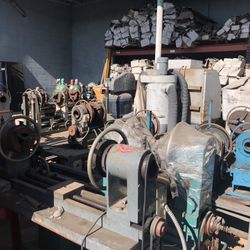Industrial Lathes, Ovens, & Borosilicate Glass Tubing