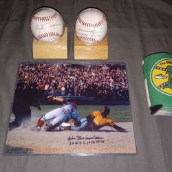 Oakland Athletics Autographed Baseball