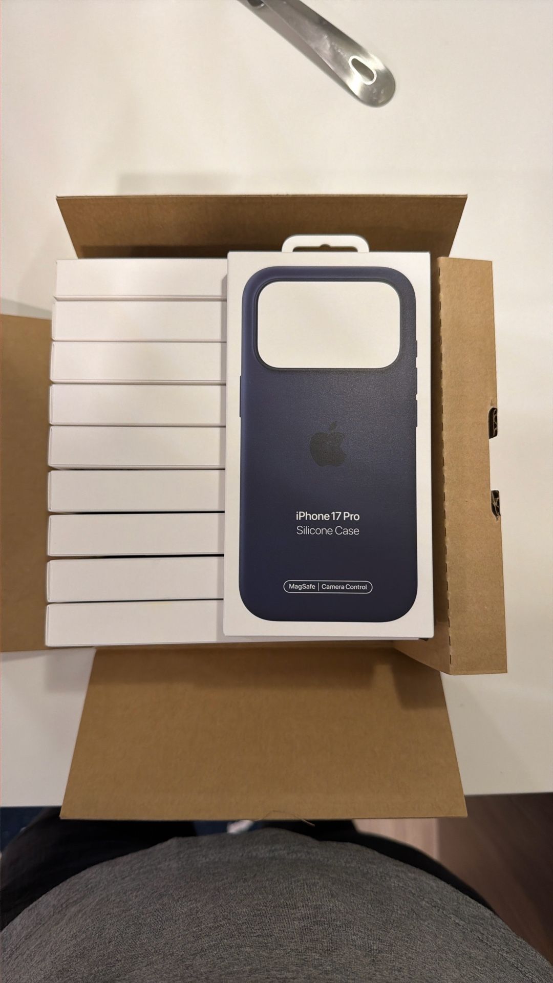 Apple iPhone 17 Silicon Case Blue
