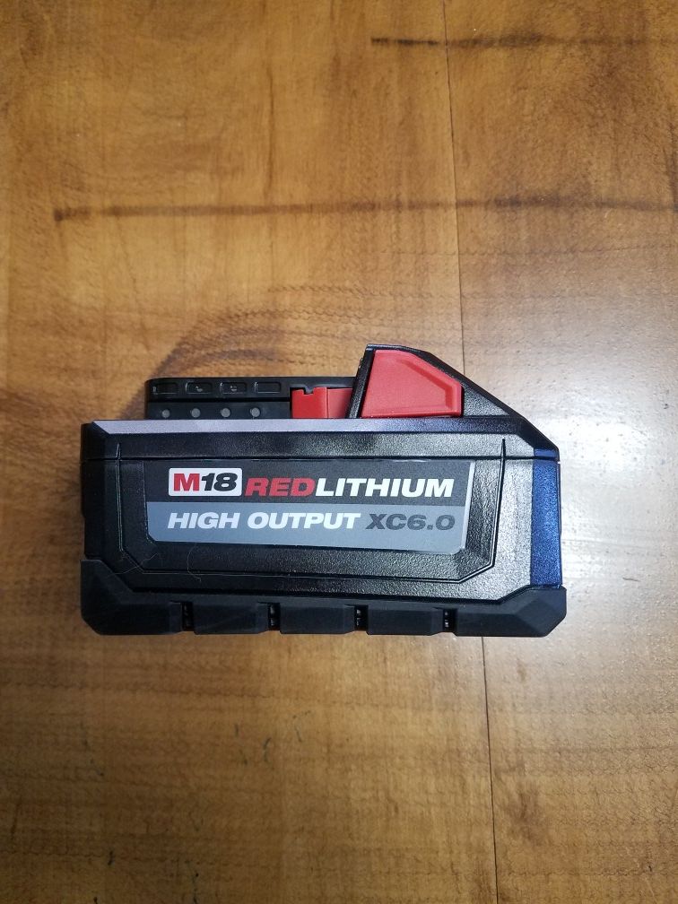 Milwaukee M18 6.0 High Output Battery Pack