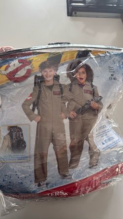 Ghostbusters costume size 7 to 8