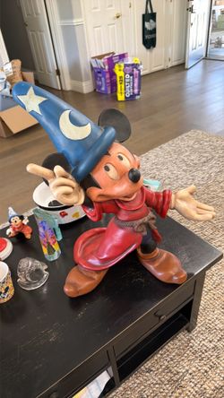 Disney "Big Fig" statue of Mickey Mouse as the Sorcerer's Apprentice