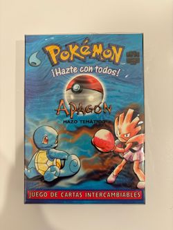 Pokemon Blackout Spanish theme deck WOTC
