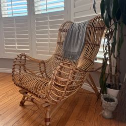 Anthropologie Rattan Chair