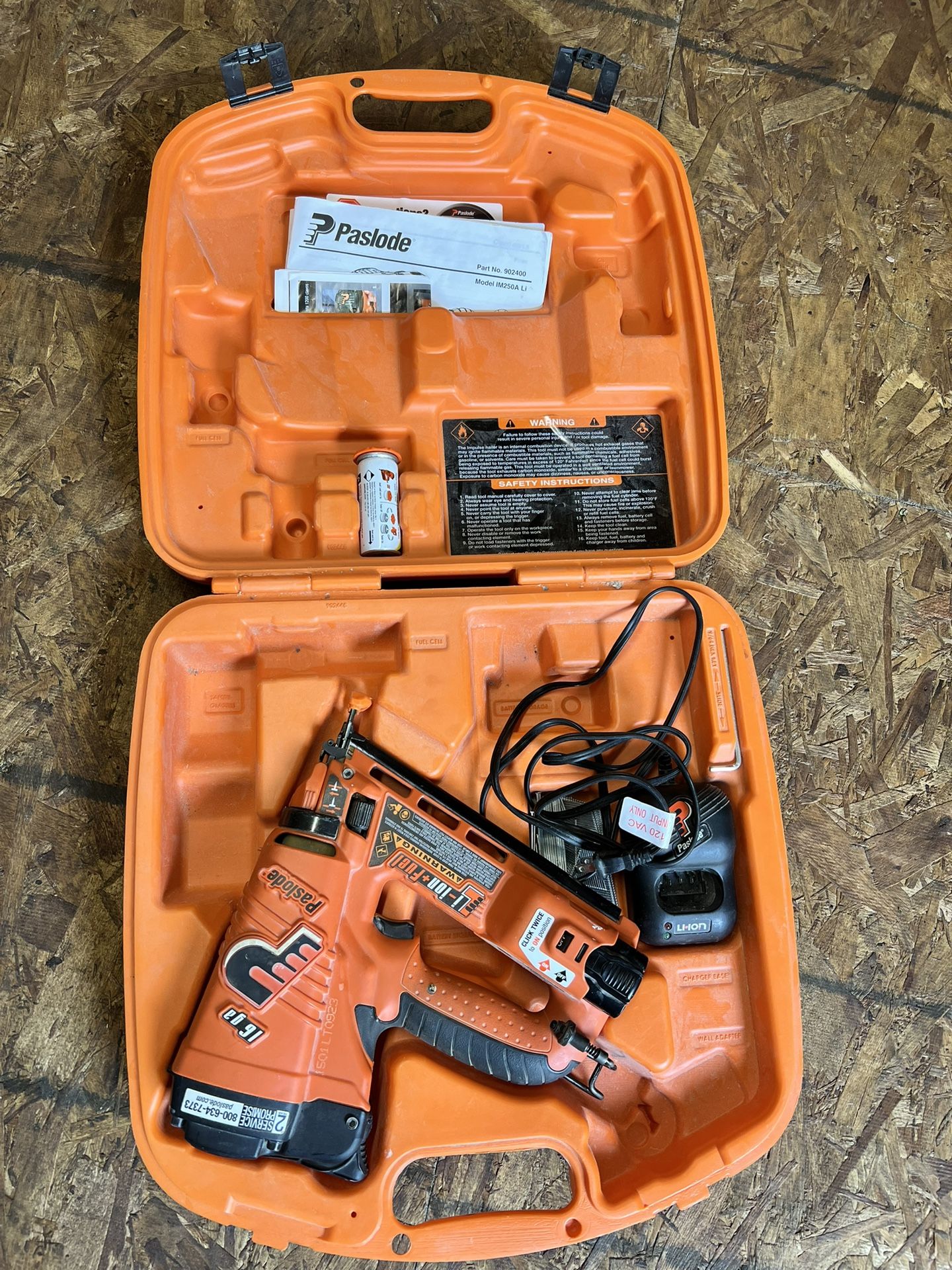 Paslode 16 Gauge Angle