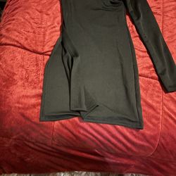 Size 10 One Sleeve Black Sexy Dress