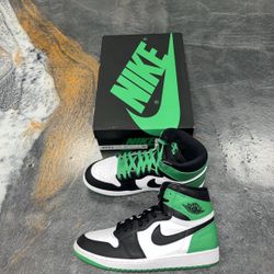 Size 10 - Air Jordan 1 Retro OG High Lucky Green