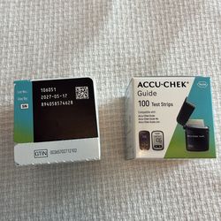 Accu-check test strips