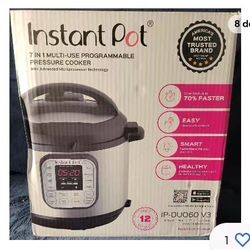 💥 $70🪴🪴Instant Pot 7-in-1 Pressure Cooker 6Qt 1000W IP-DUO60v3. Whs J8