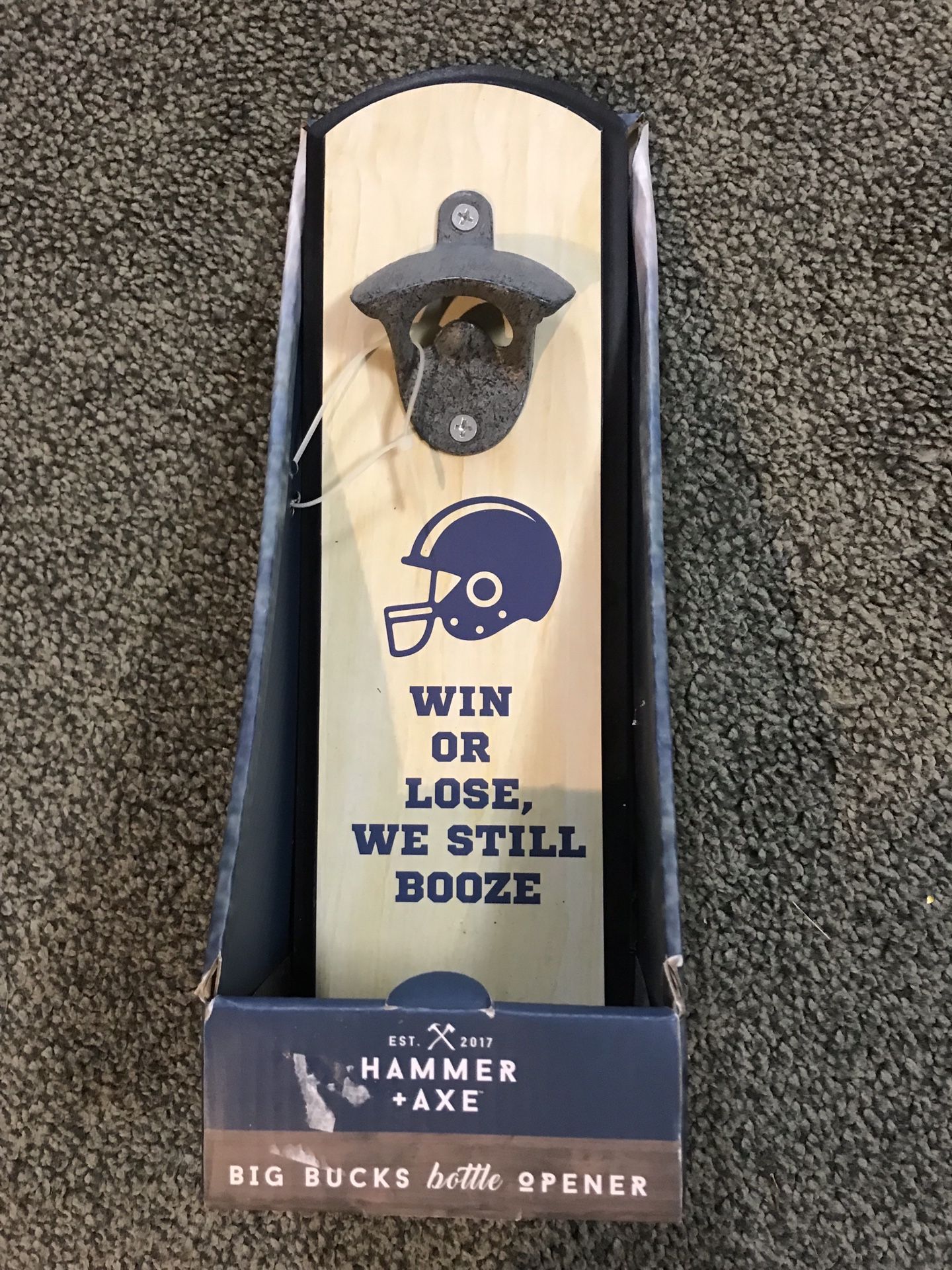 WALL HANGING BOTTLE OPENER FOR PATION , MAN CAVE , Etc