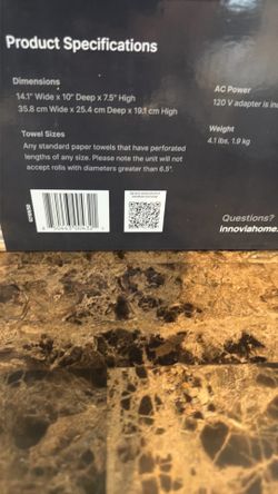 Innovia Touchless Automatic Paper Towel Dispenser, white Under Cabinet