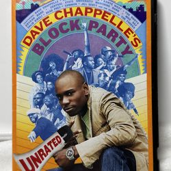 Dave Chappelle Block Party DVD Unrated Widescreen 2006 Hip Hop Concert Film