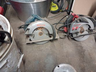 Two Free Skill Saws.