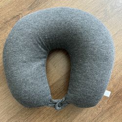 Grey And Black Travel Neck Pillow 