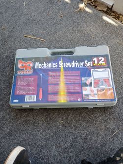 BRAND NEW Mechanics Screwdriver Set 12 pcs