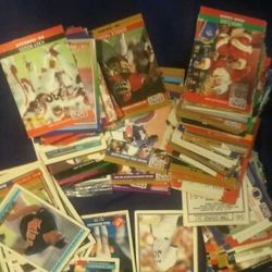 Football & baseball cards. colectores.