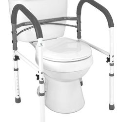 Medical Safety Toilet Rail, Adjustable And Foldable