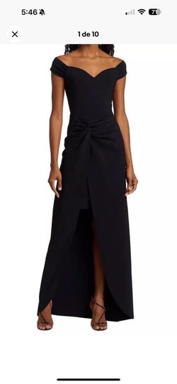 Chiara Boni La Petite Robe Secundina Sweetheart Knotted Gown - Size 10 - NWT