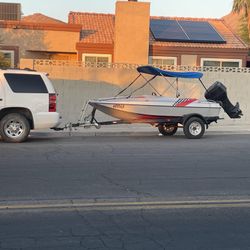 2 Seater Mercury Force 50 Horse 1987 Camatar Miniboat