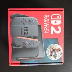 BRAND NEW SWITCH 2 - Mario Kart Bundle With Receipt