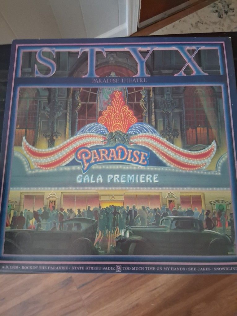 Styx Paradise Vinyl Record