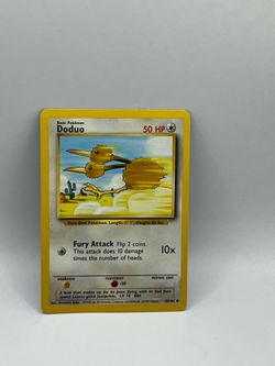Pokemon Base Set Doduo Card #48