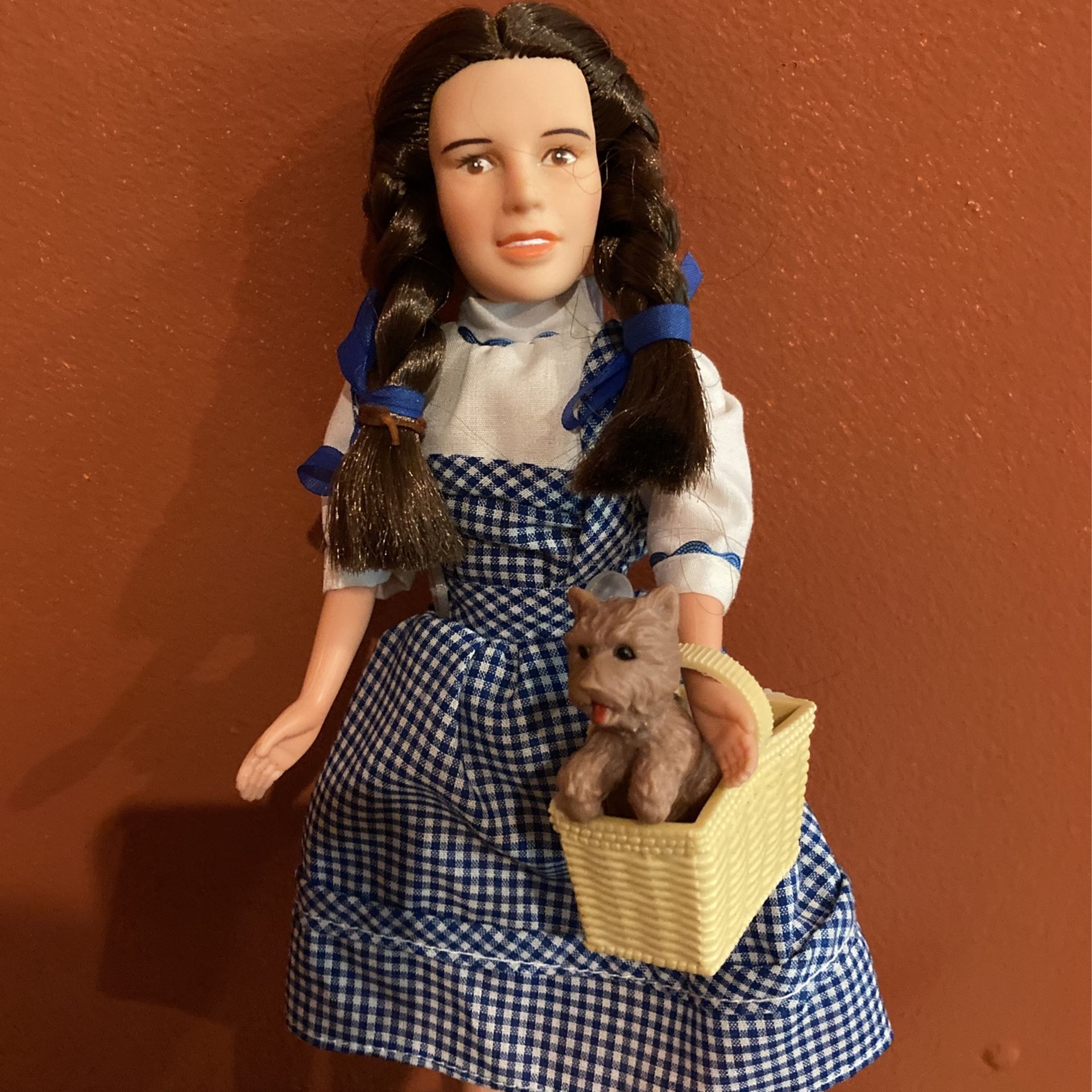 Wizard Of Oz Dorothy Doll Toys 1988 Toto Basket