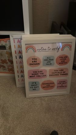 White frames