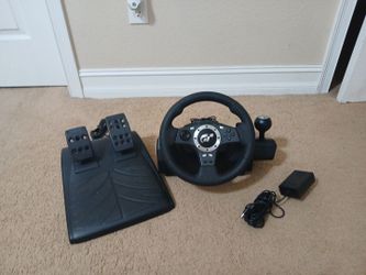 Logitech Driving Force Pro Steering Wheel & Pedals (E-UJ11) – Tested & Working