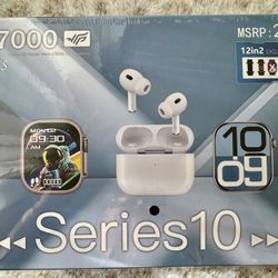 DMES H7000 Series 10. 12in2 Bundle 49mm Case. 32GB Memory. Interchangeable Bands