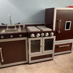 Kids Kitchen Set + Food