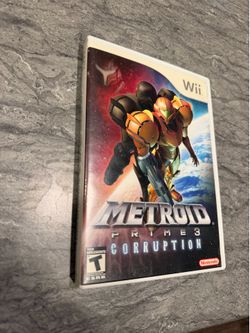 Metroid Prime 3 Corruption Wii