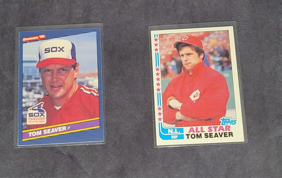 George Thomas Seaver Baseball Trading Card Bundle