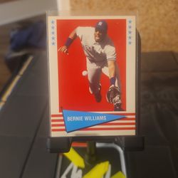 Bernie williams card number 22