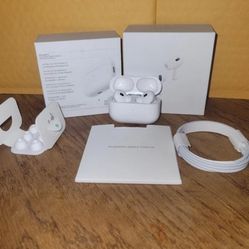 Apple AirPods Pro 2nd Generation with wireless Charging Case in White