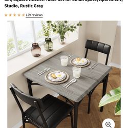 New. Table And Chairs