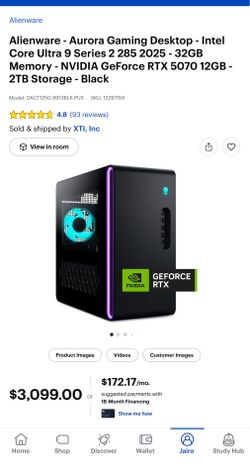 alienware gaming desktop