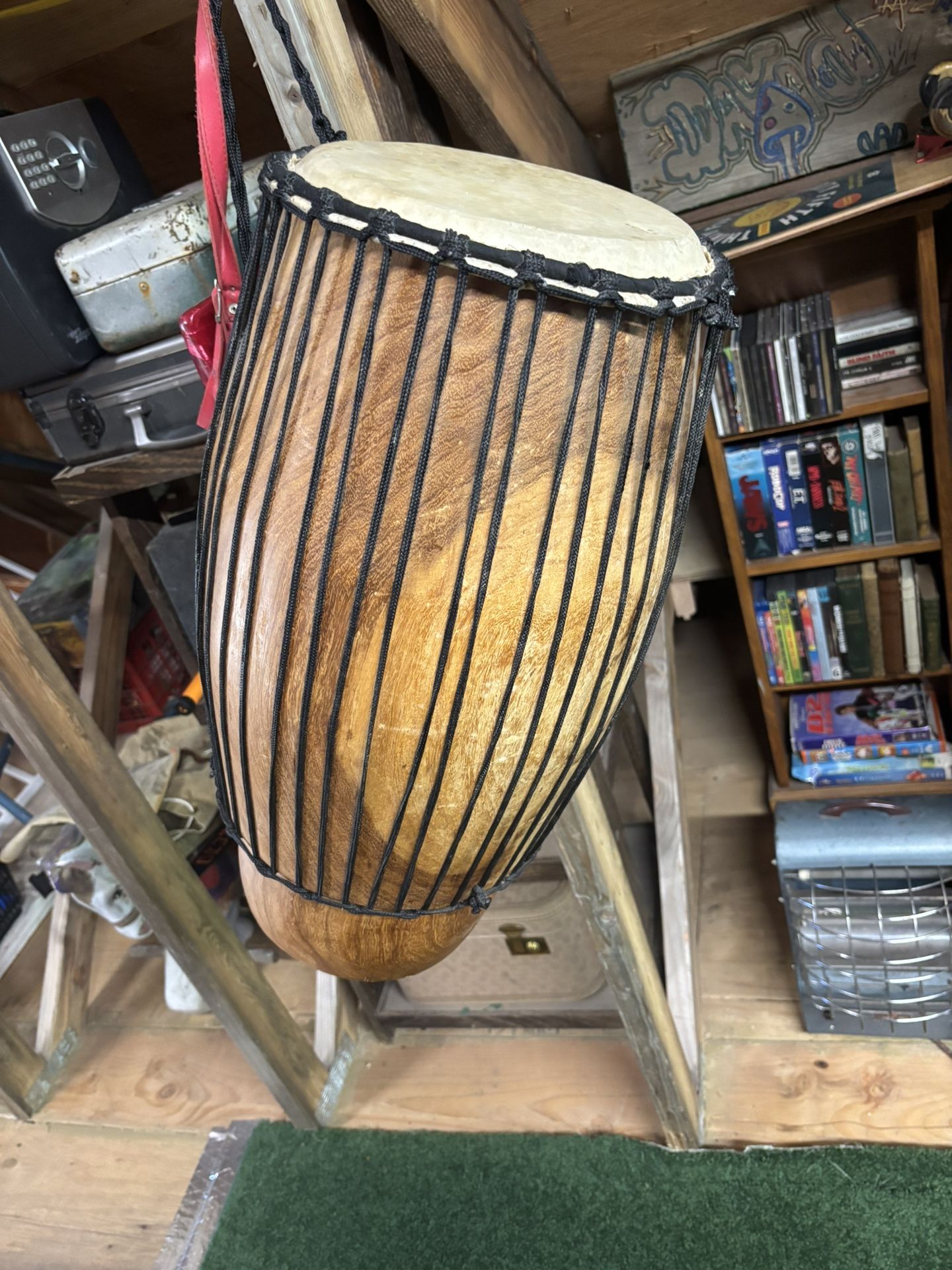 Cool Hand Carved Drum