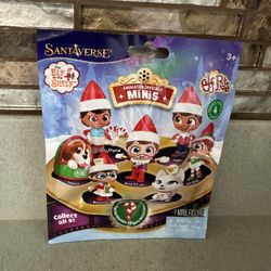 Brand New blind bag containing a collectible figure from The Elf on the Shelf and Elf Pets Minis