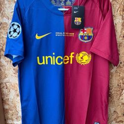 NWT Lionel Messi 2008/2009 FC Barcelona Jersey Size Large