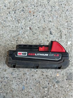 Milwaukee 1.5 battery