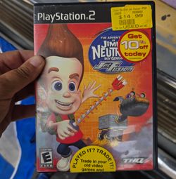 PlayStation 2: The Adventures of Jimmy Neutron Boy Genius Jet Fusion
