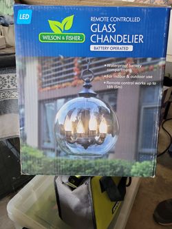 Glass Chandelier 