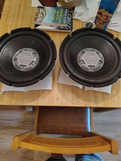 12-in extremely base speakers Audio baha 12 inch